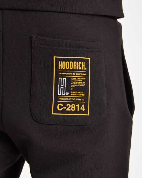 Joggers Cargo Hoodrich Og Akira V6 Negro/amarillo/blanco