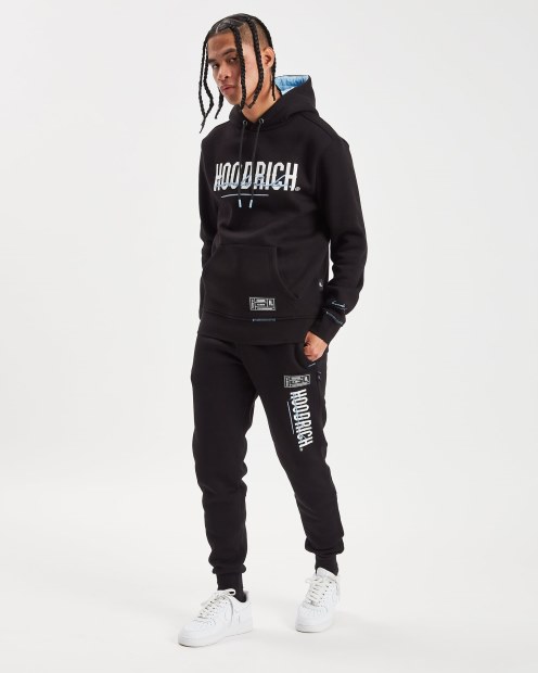 Joggers De Mezcla Og Hoodrich Negro/azul Plácido