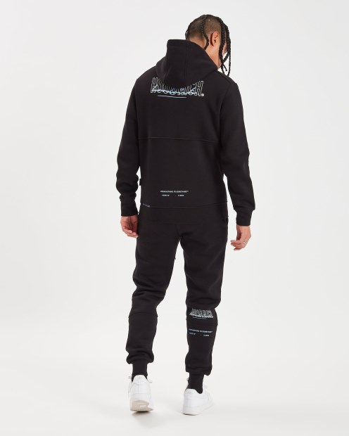 Joggers De Mezcla Og Hoodrich Negro/azul Plácido
