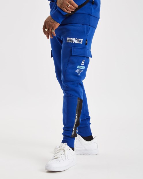 Joggers Cargo Og Rosco Hoodrich Sodalite/negro/blanco