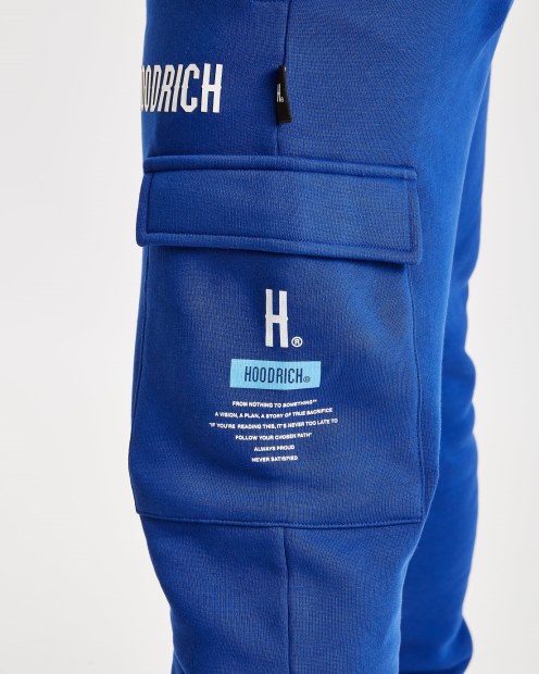Joggers Cargo Og Rosco Hoodrich Sodalite/negro/blanco
