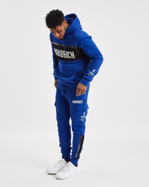Joggers Cargo Og Rosco Hoodrich Sodalite/negro/blanco