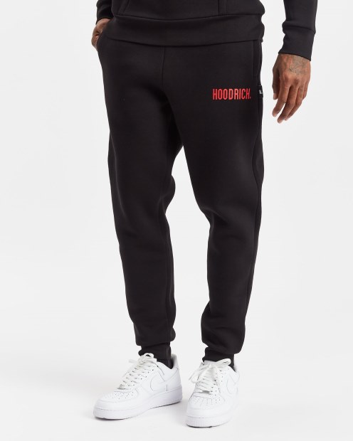 Joggers Hoodrich Og Core Negro/rojo