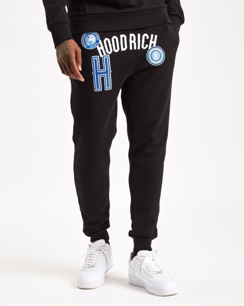 Joggers Negros/azul Fuerte/azul Bebé Og Pacific Hoodrich