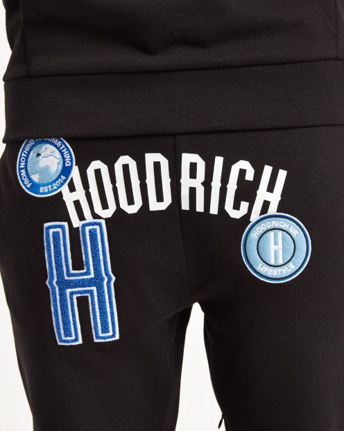 Joggers Negros/azul Fuerte/azul Bebé Og Pacific Hoodrich