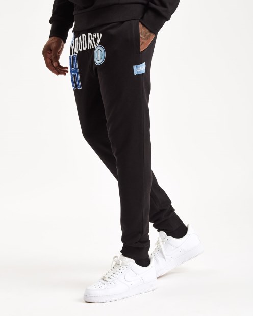 Joggers Negros/azul Fuerte/azul Bebé Og Pacific Hoodrich