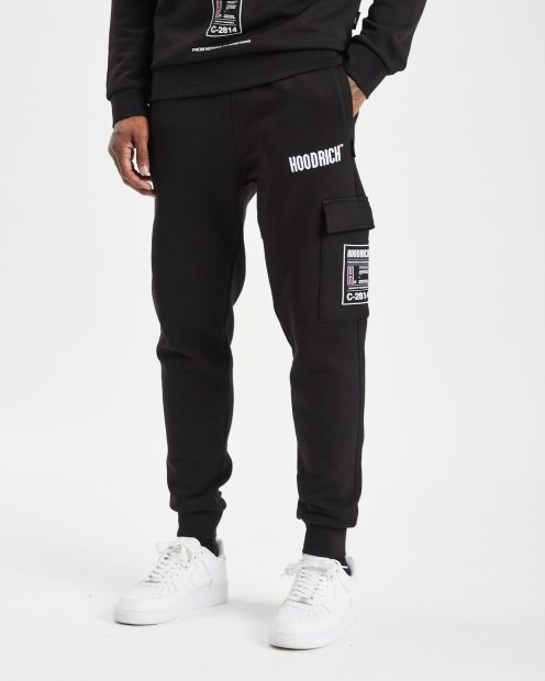 Og Akira V6 Cargo Joggers Hoodrich Negro/blanco/rosa
