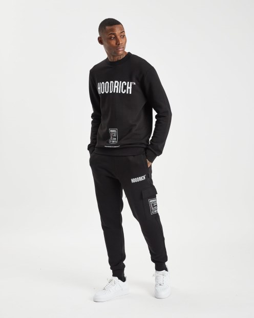 Og Akira V6 Cargo Joggers Hoodrich Negro/blanco/rosa