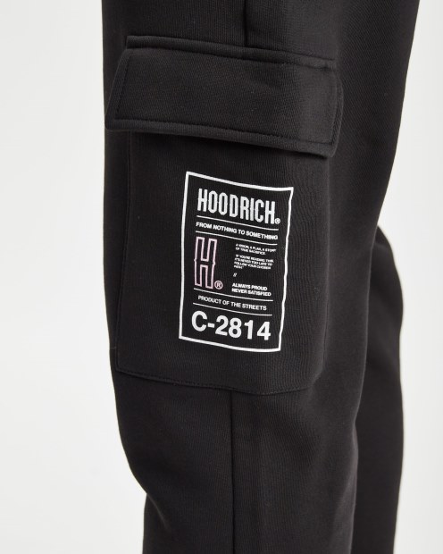 Og Akira V6 Cargo Joggers Hoodrich Negro/blanco/rosa
