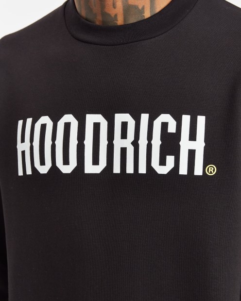 Sudadera Hoodrich Negra/blanca/luminating Og Core