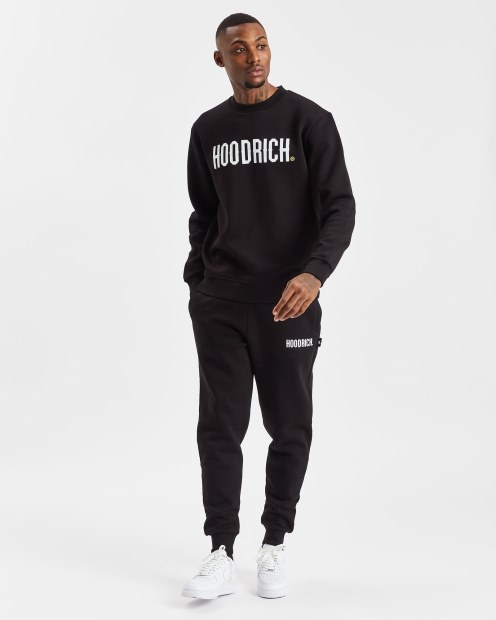 Sudadera Hoodrich Negra/blanca/luminating Og Core