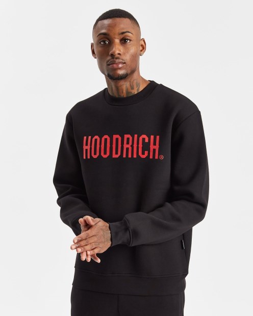 Sudadera Hoodrich Og Core Negro/rojo