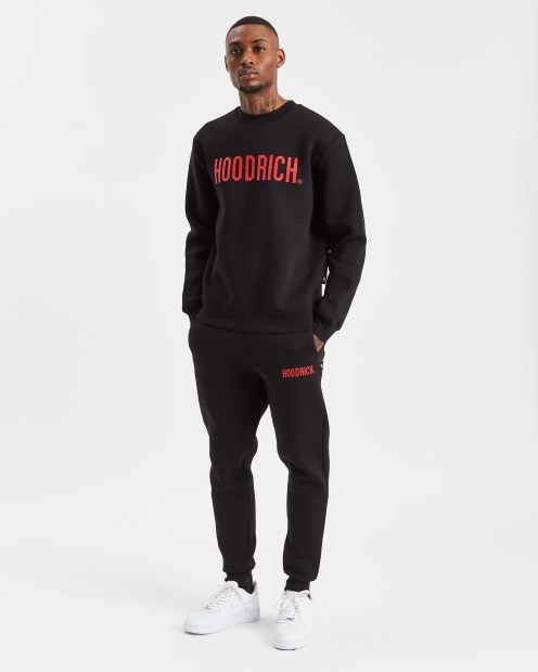 Sudadera Hoodrich Og Core Negro/rojo