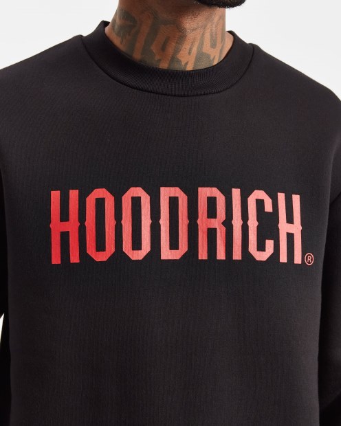 Sudadera Hoodrich Og Core Negro/rojo
