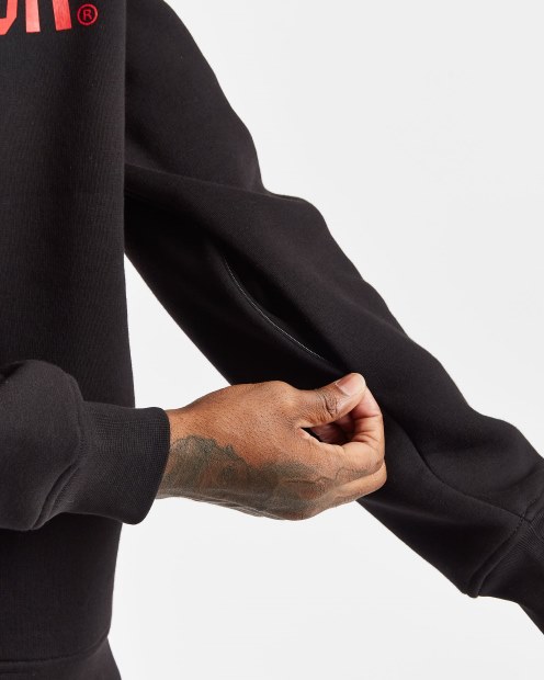 Sudadera Hoodrich Og Core Negro/rojo