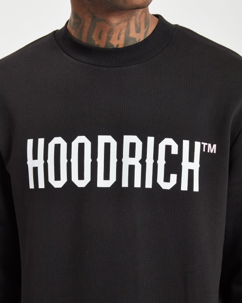 Sudadera Negra/blanca/rosa Con Capucharich Og Akira V6