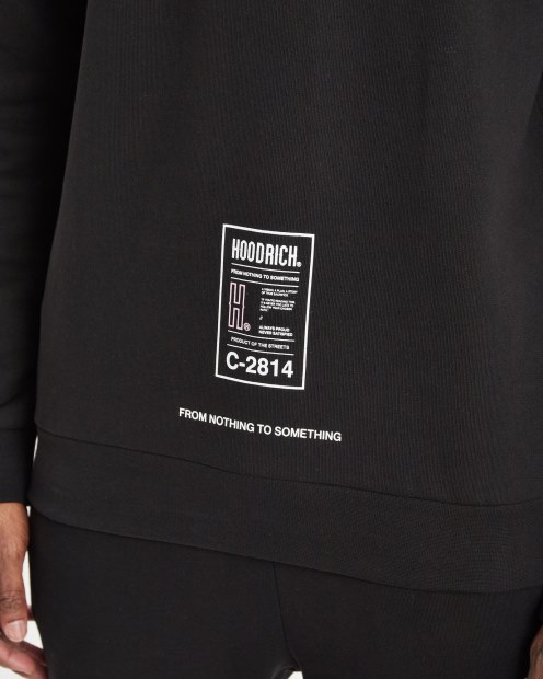 Sudadera Negra/blanca/rosa Con Capucharich Og Akira V6