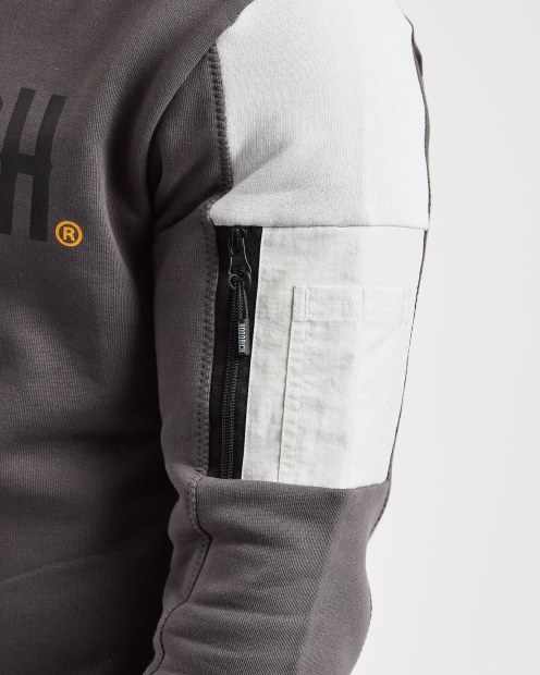 Sudadera Con Capucha Og Aspire V2rich Iron Gate/oyster/black/radiant Yellow