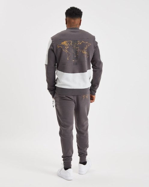 Sudadera Con Capucha Og Aspire V2rich Iron Gate/oyster/black/radiant Yellow