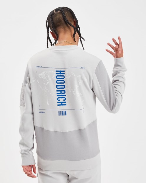 Sudadera Hoodrich Og Aspire V2 Ostra/aguanieve/azul Intenso/blanco