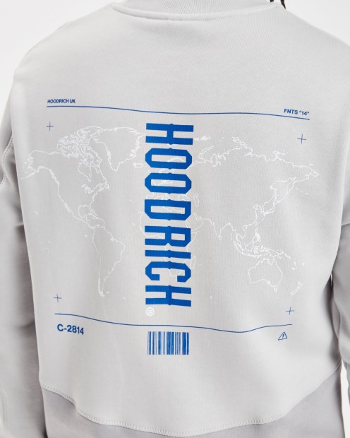 Sudadera Hoodrich Og Aspire V2 Ostra/aguanieve/azul Intenso/blanco