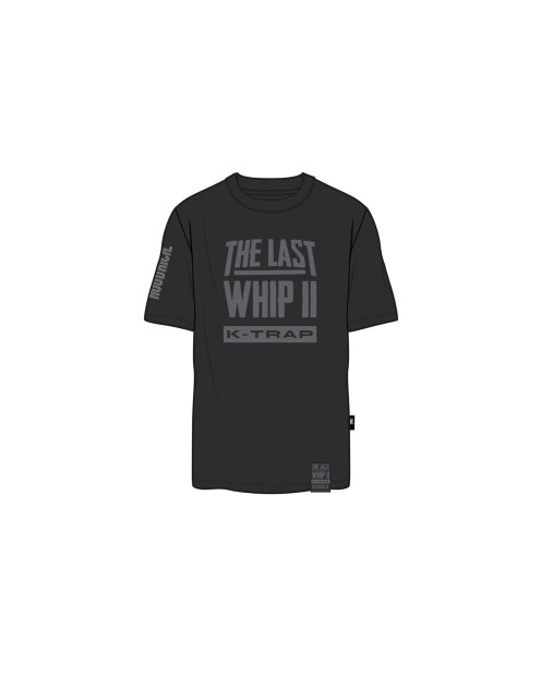 Camiseta Negra/blanca/gris Hoodrich Last Whip