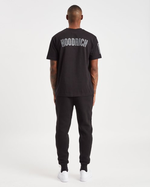 Camiseta Negra/blanca/gris Hoodrich Last Whip