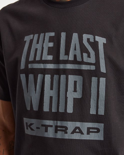Camiseta Negra/blanca/gris Hoodrich Last Whip