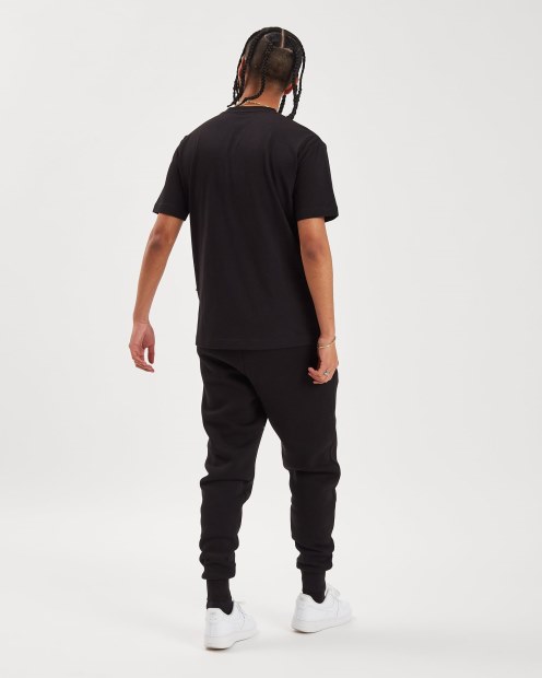 Camiseta De Ochos Og Hoodrich Negro/blanco/lychee