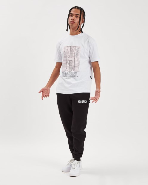 Camiseta De Ochos Og Blanco/lychee/negro Hoodrich