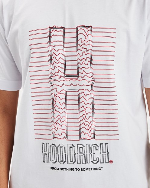 Camiseta De Ochos Og Blanco/lychee/negro Hoodrich
