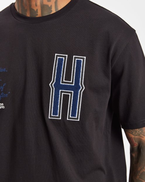 Camiseta Hoodrich Og Pulse Negro/sodalita
