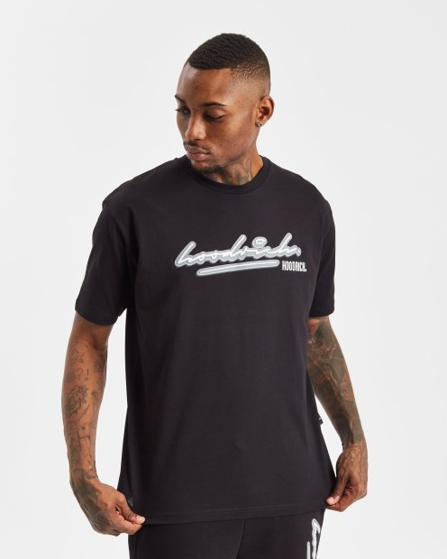 Camiseta Og Ink Hoodrich Negro/blanco/reflectante