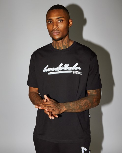 Camiseta Og Ink Hoodrich Negro/blanco/reflectante
