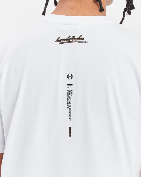 Camiseta Hoodrich White/walnut/aztec Og Ink
