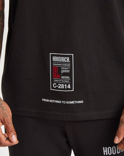 Camiseta Negra/reflectante Og Akira V6 Hoodrich