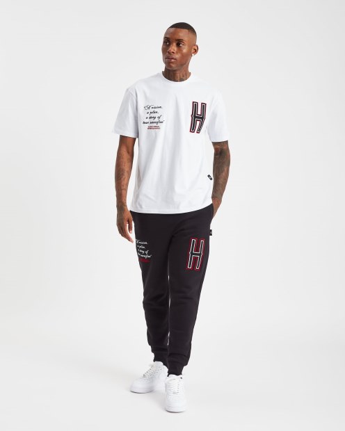 Camiseta Og Pulse Hoodrich Blanco/negro/rojo