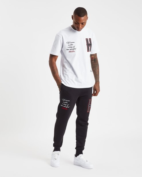 Camiseta Og Pulse Hoodrich Blanco/negro/rojo