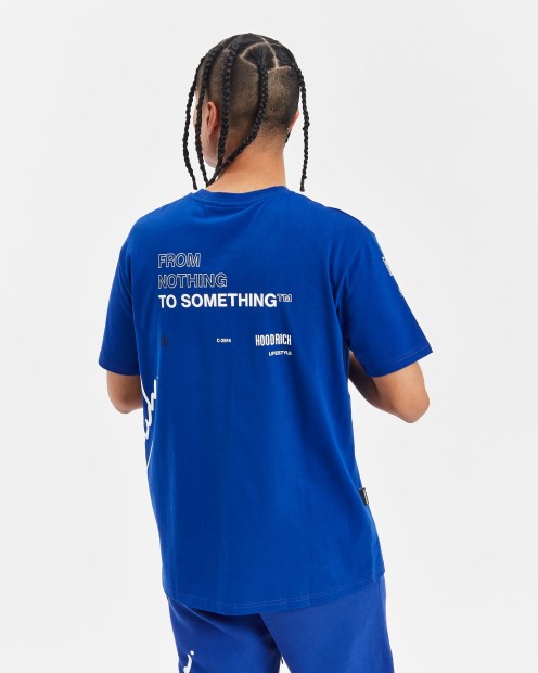 Camiseta Og Tycoon Azul Sodalita/blanco/negro Hoodrich