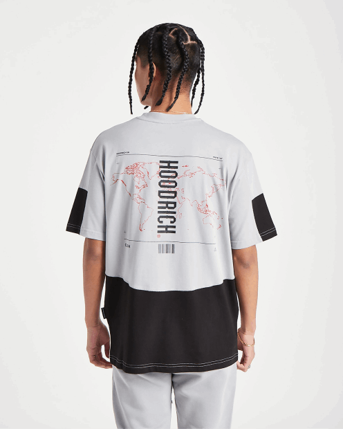 Camiseta Hoodrich Og Aspire Aguanieve/negro/fiesta