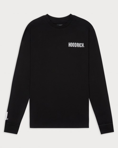 Paquete De 2 Camisetas De Manga Larga Og Core Blancas/negras Hoodrich