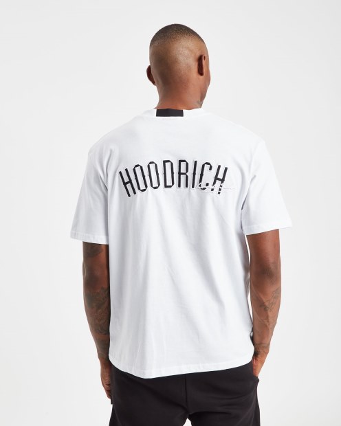 Camiseta Hoodrich Og Stack Blanco/negro