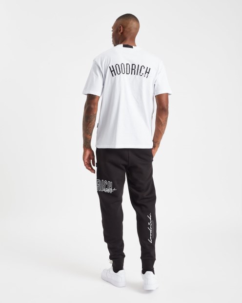 Camiseta Hoodrich Og Stack Blanco/negro