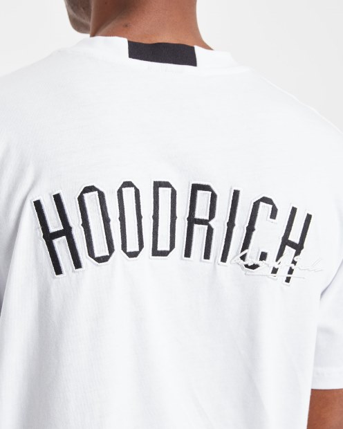 Camiseta Hoodrich Og Stack Blanco/negro