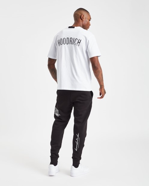 Camiseta Hoodrich Og Stack Blanco/negro
