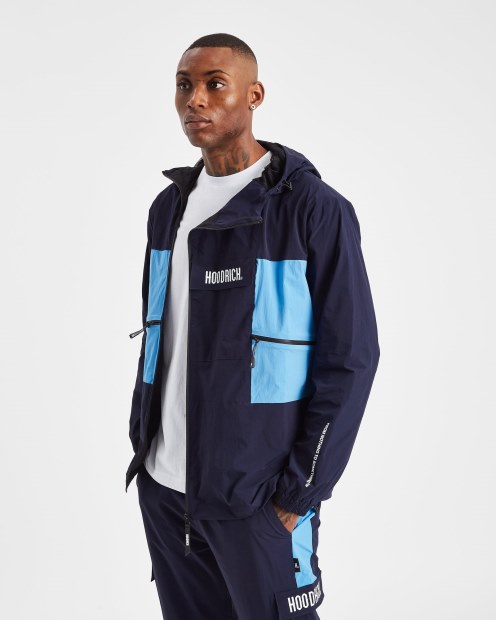Chaqueta De Chándal Og Cript Azul Marino/azul/blanco Hoodrich