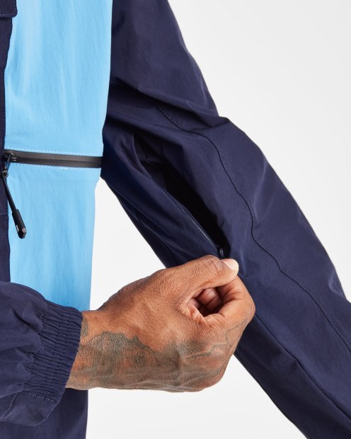 Chaqueta De Chándal Og Cript Azul Marino/azul/blanco Hoodrich