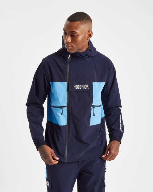 Chaqueta De Chándal Og Cript Azul Marino/azul/blanco Hoodrich
