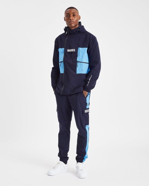 Chaqueta De Chándal Og Cript Azul Marino/azul/blanco Hoodrich