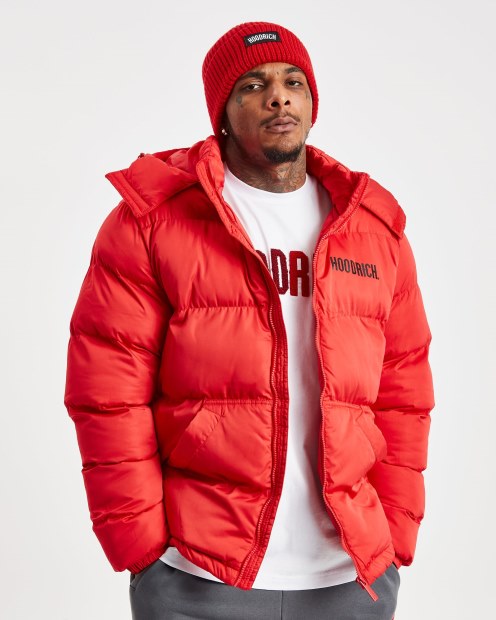 Gorro Rojo/negro/blanco Hoodrich Og Core